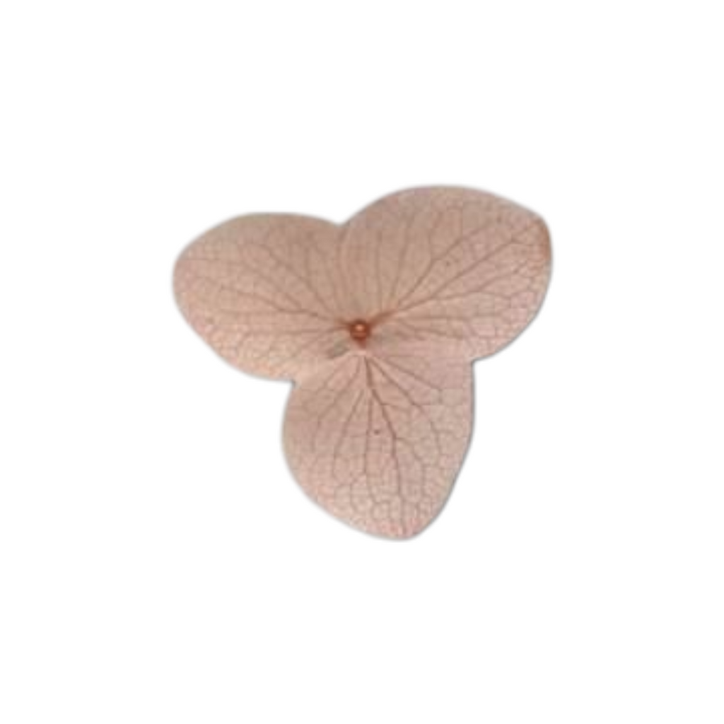 🌸 Kerze – Hortensien | Handgefertigte Designkerze mit Epoxidharz-Schale