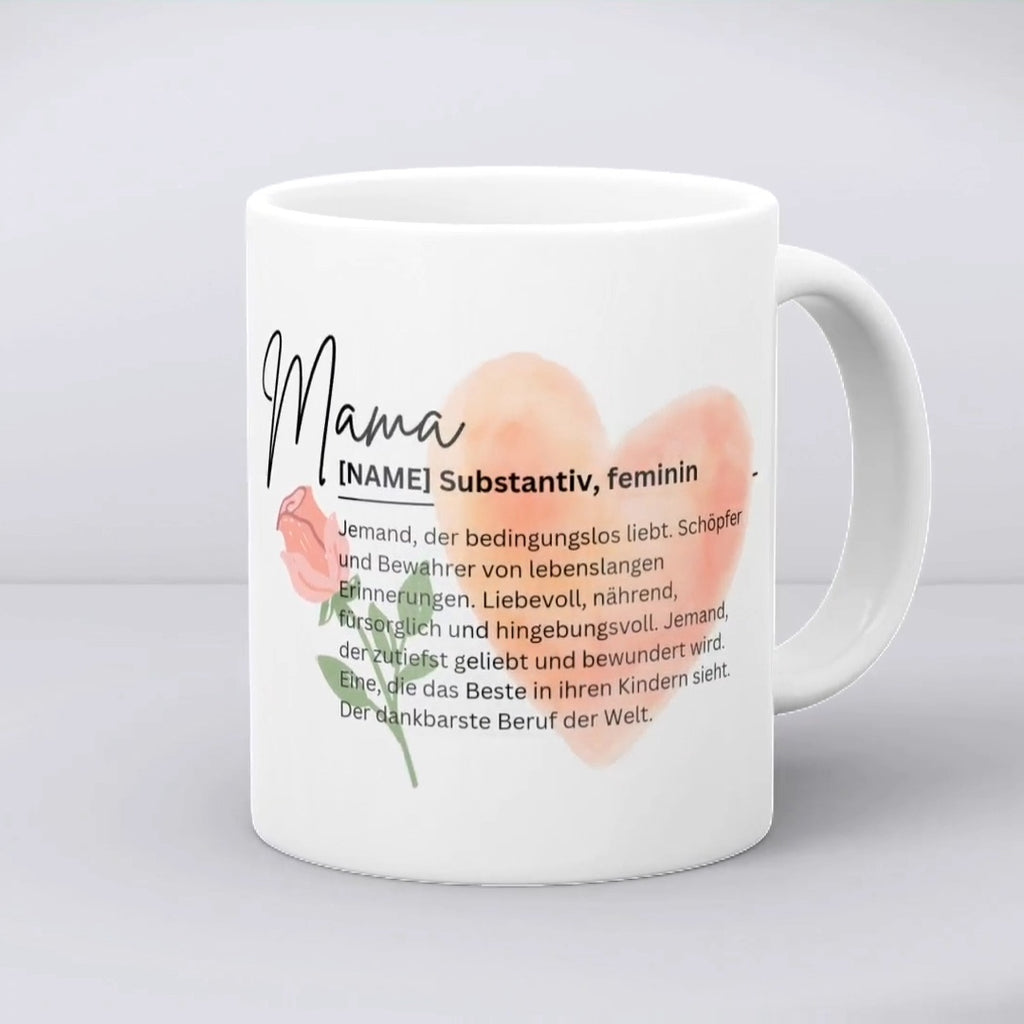 ❤️ Personalisierte Tasse für Oma, Opa, Mama & Papa