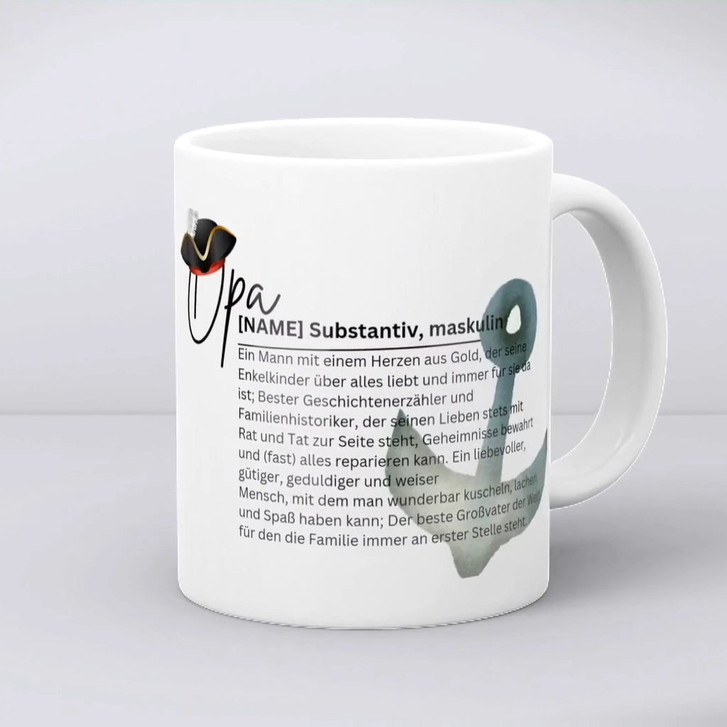 ❤️ Personalisierte Tasse für Oma, Opa, Mama & Papa