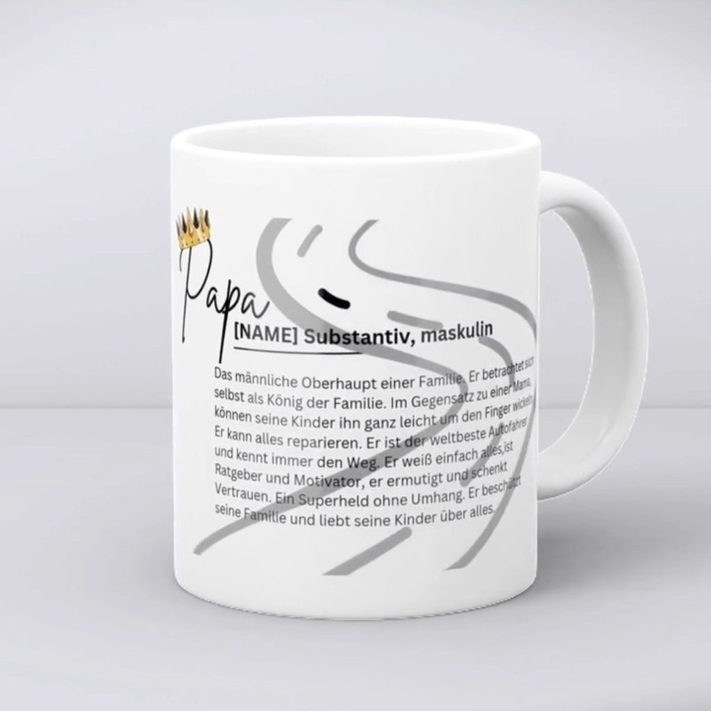❤️ Personalisierte Tasse für Oma, Opa, Mama & Papa